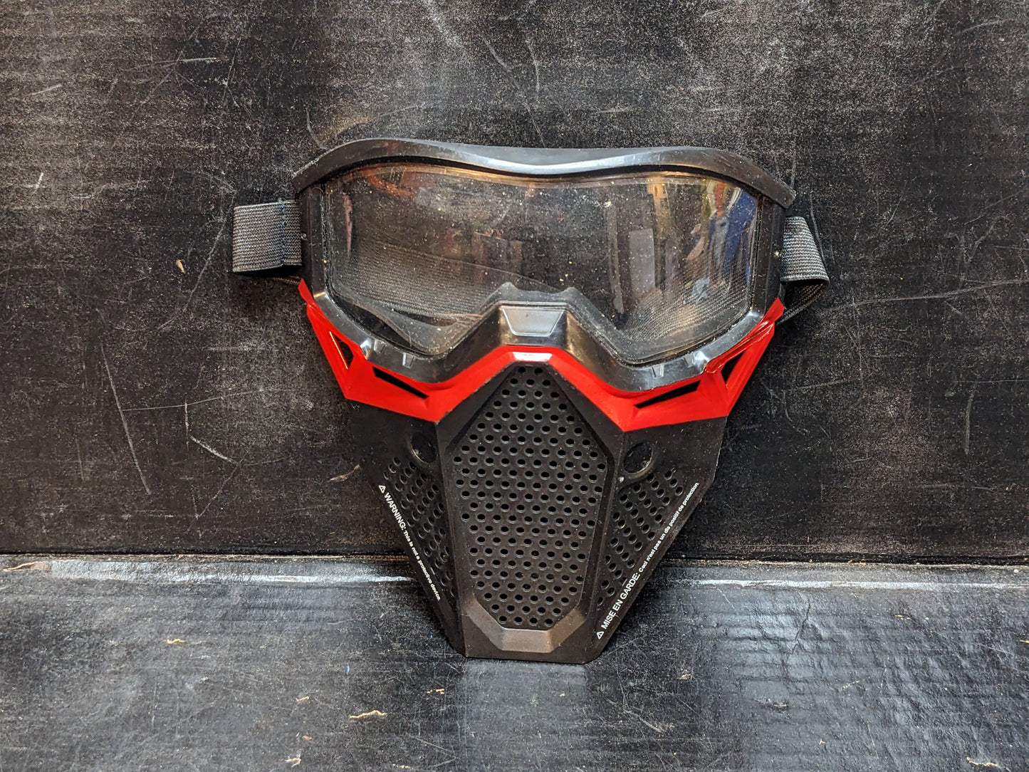 Nerf Rival Face Mask Red