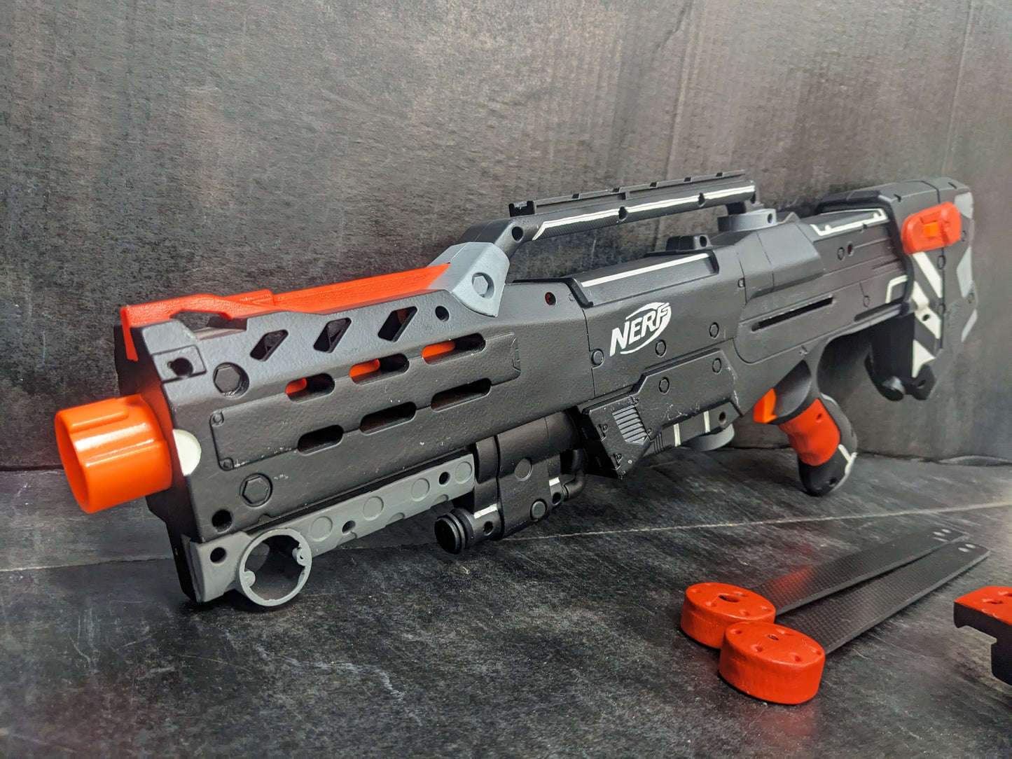 Nerf N-Strike Longshot CS-6 Modified