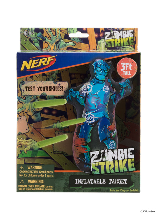 Nerf Zombie Strike Inflatable Target NIB