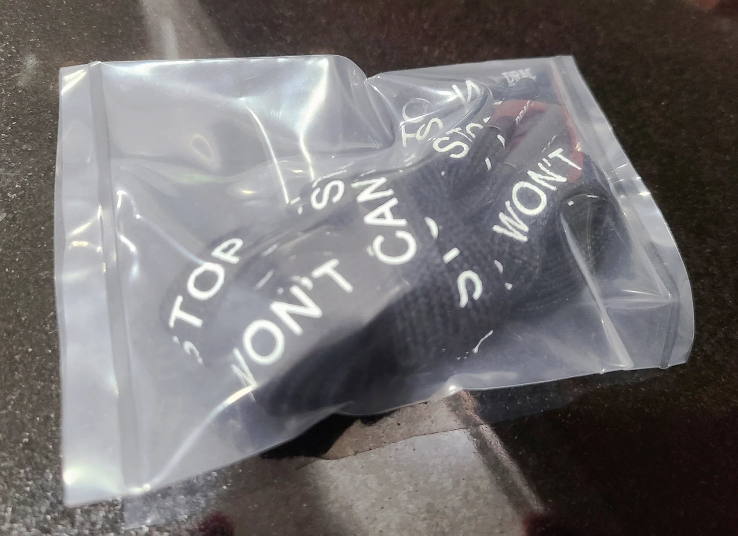 "Can't Stop Won't Stop" Shoelaces