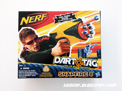 Nerf Dart Tag Snapfire 8 NIB