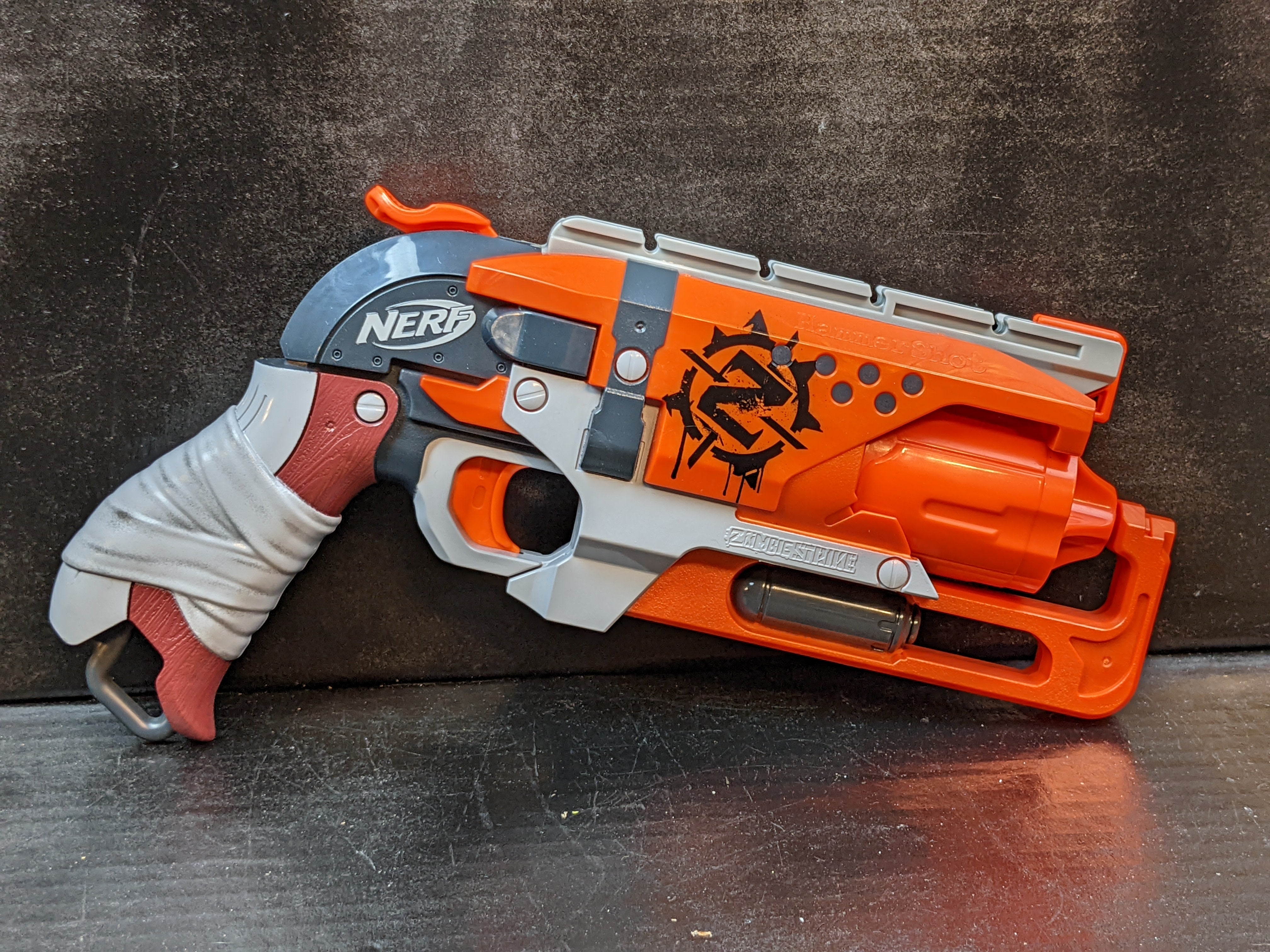Nerf Zombie Strike Hammershot Blaster