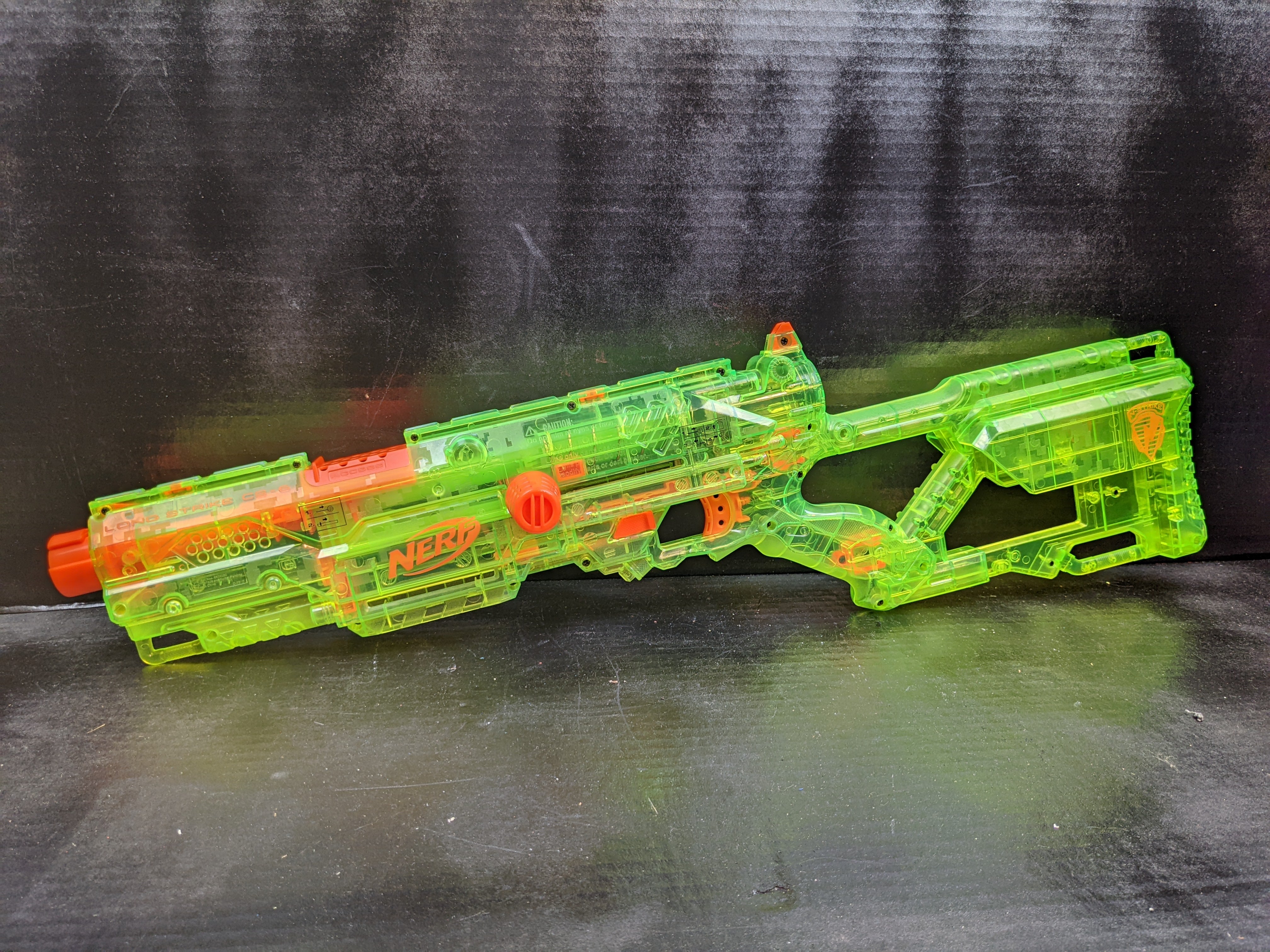 Nerf N-Strike Longstrike CS-6 Modified – Blaster Barn