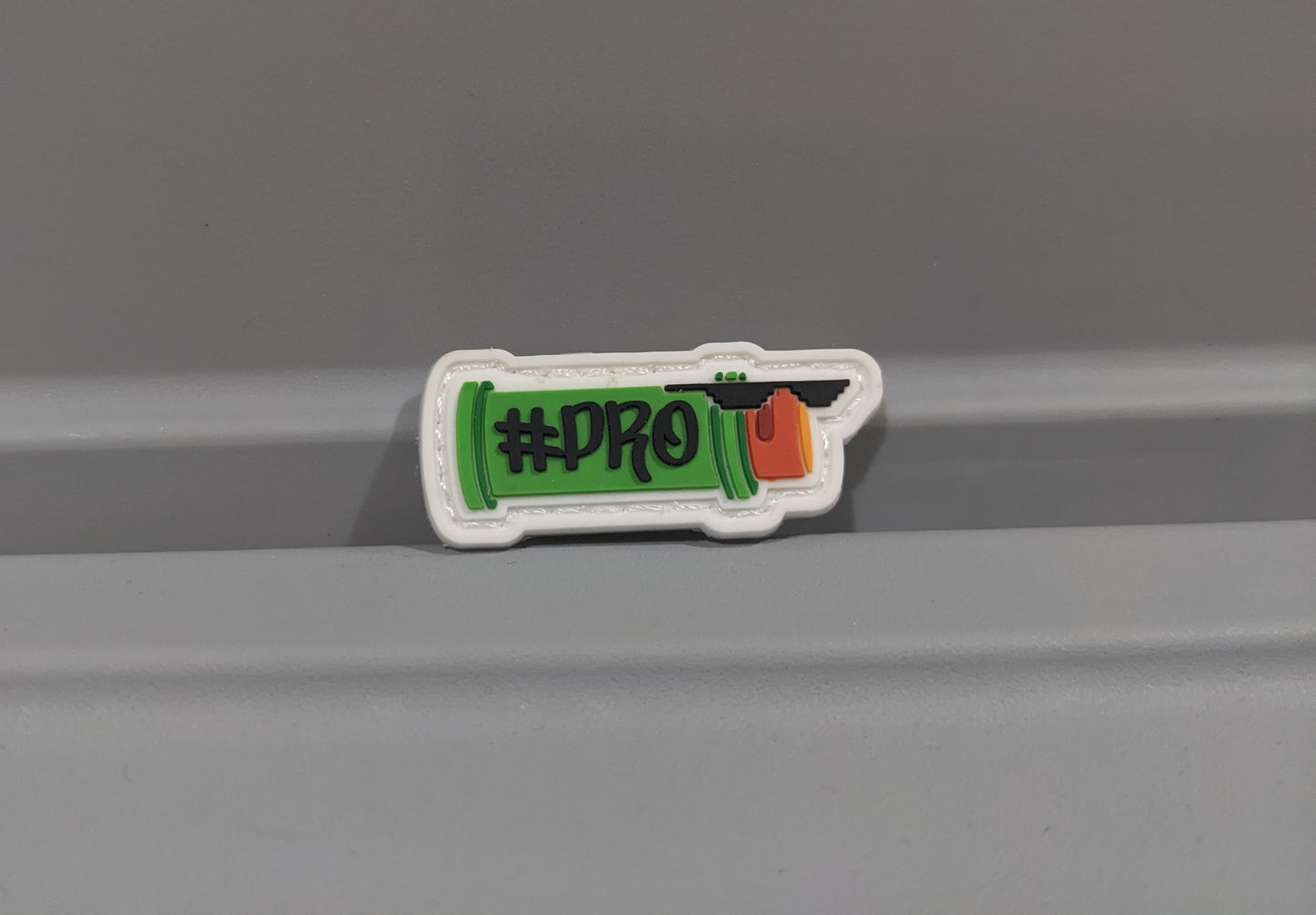 "#Pro" Velcro Patch 1.6"x.6"