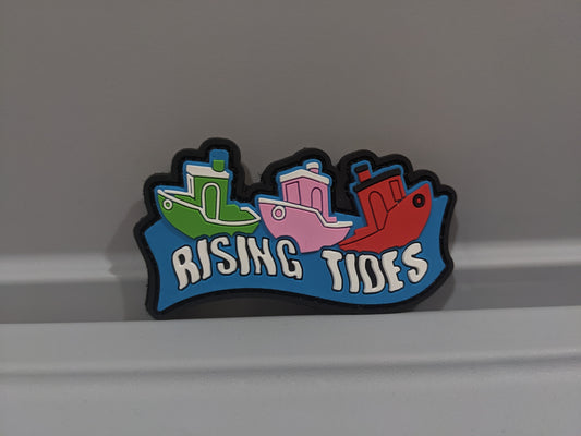 "Rising Tides" Velcro Patch 3"x1.75"