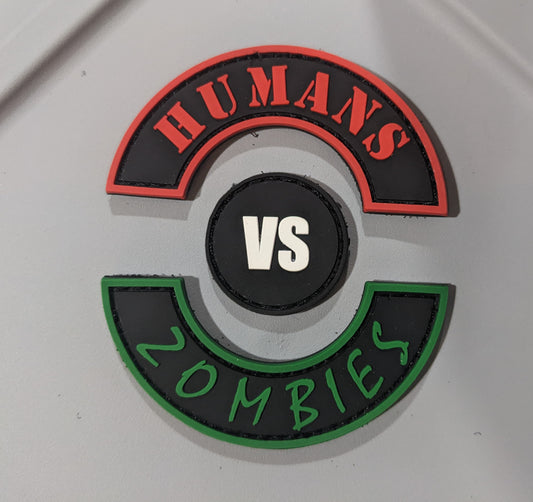 "Humans VS Zombies" Velcro Patches