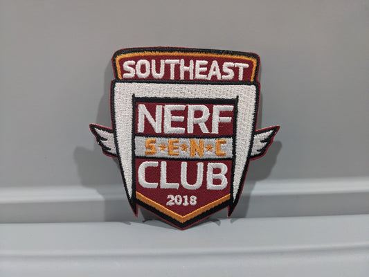Southeast Nerf Club SENC Iron On Patches