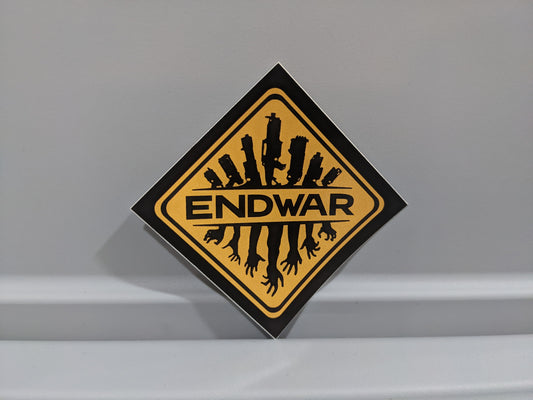 EndWar Vinyl Sticker 2"
