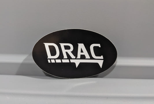 Drac Logo Vinyl Sticker 2.5"