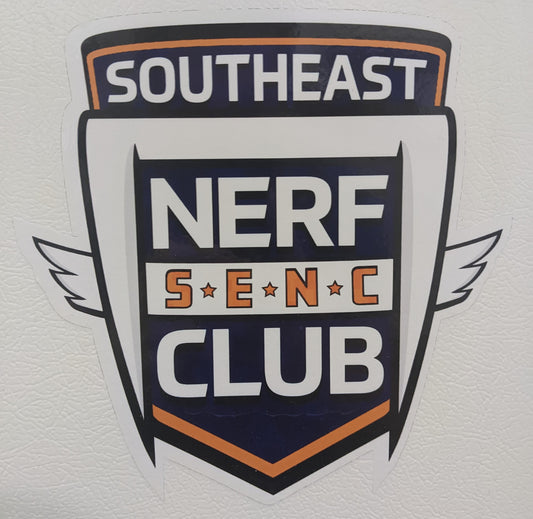 Southeast Nerf Club SENC Vinyl Stickers