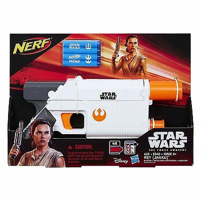 Nerf Star Wars Rey Jakku Blaster The Force Awakens NIB