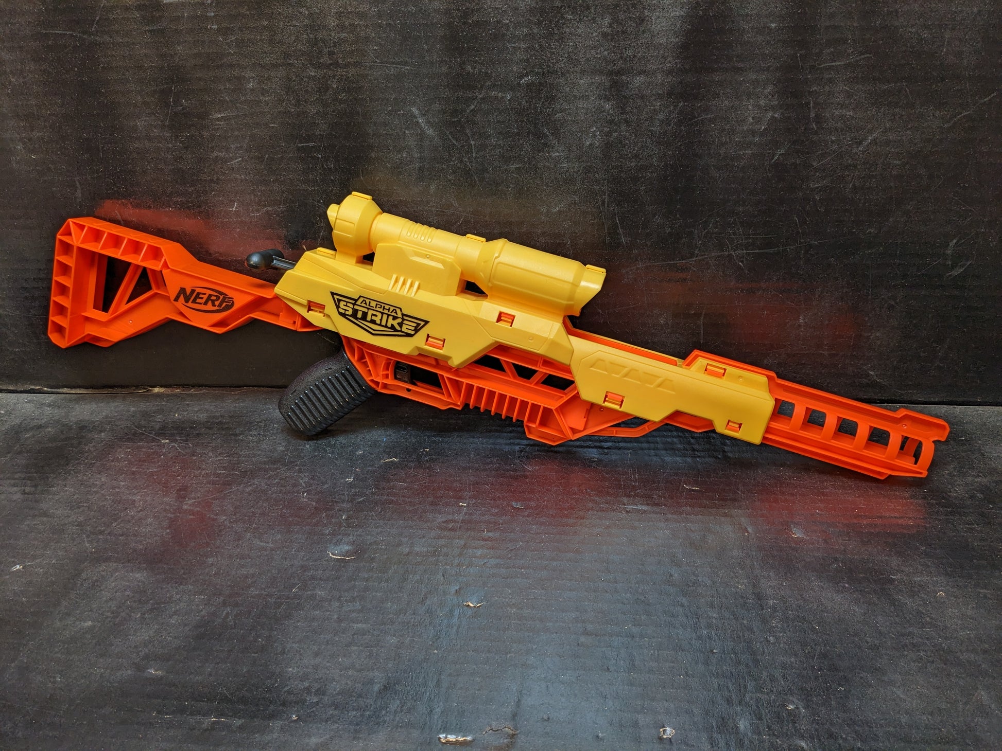  Nerf Alpha Strike Wolf LR-1 Toy Blaster with Targeting