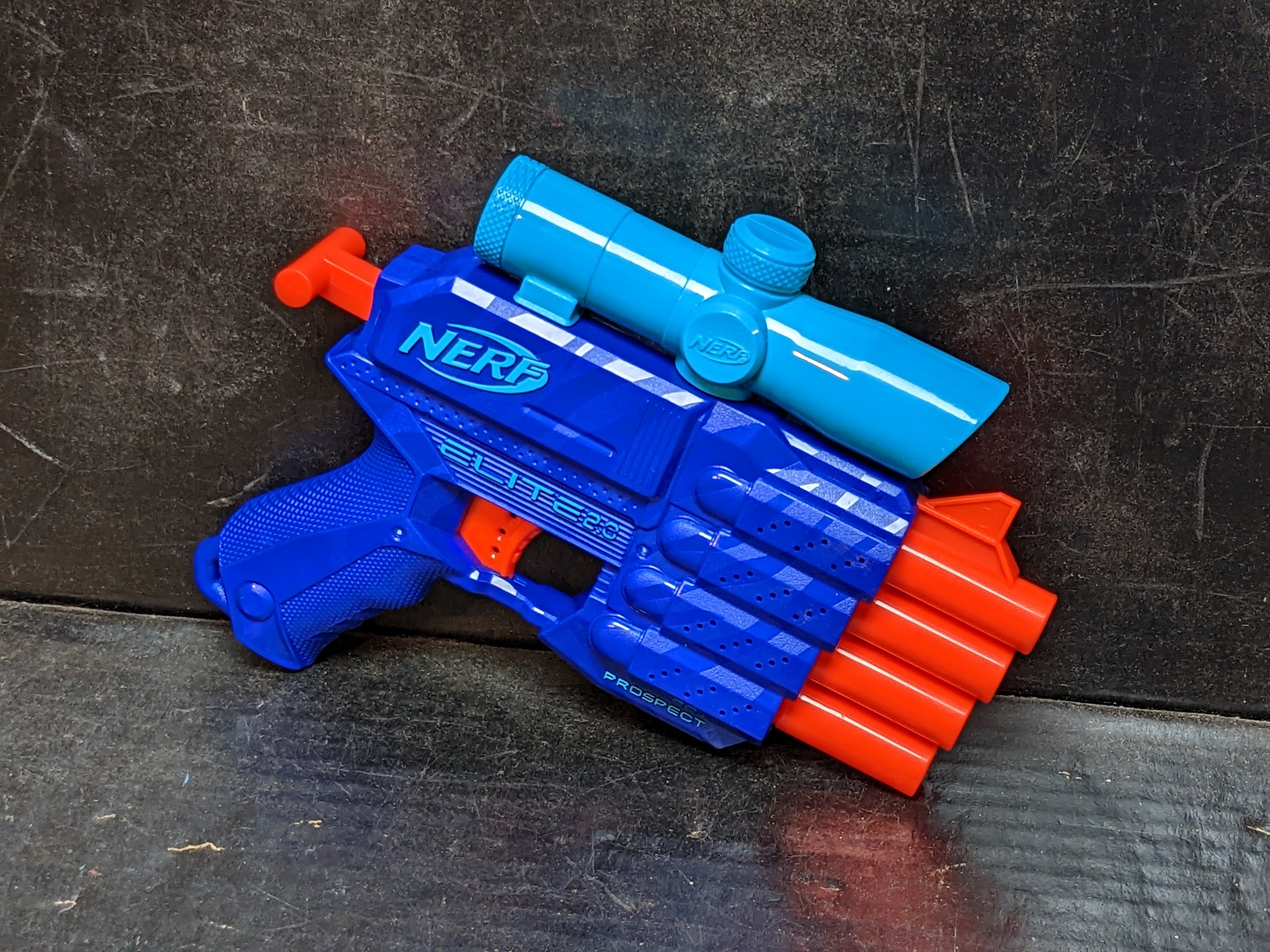 Blaster Nerf Elite 2.0 Prospect QS-4 + 8 fléchettes Blaster Nerf Elite 2.0 Prospect QS-4 + 8 fléchettes