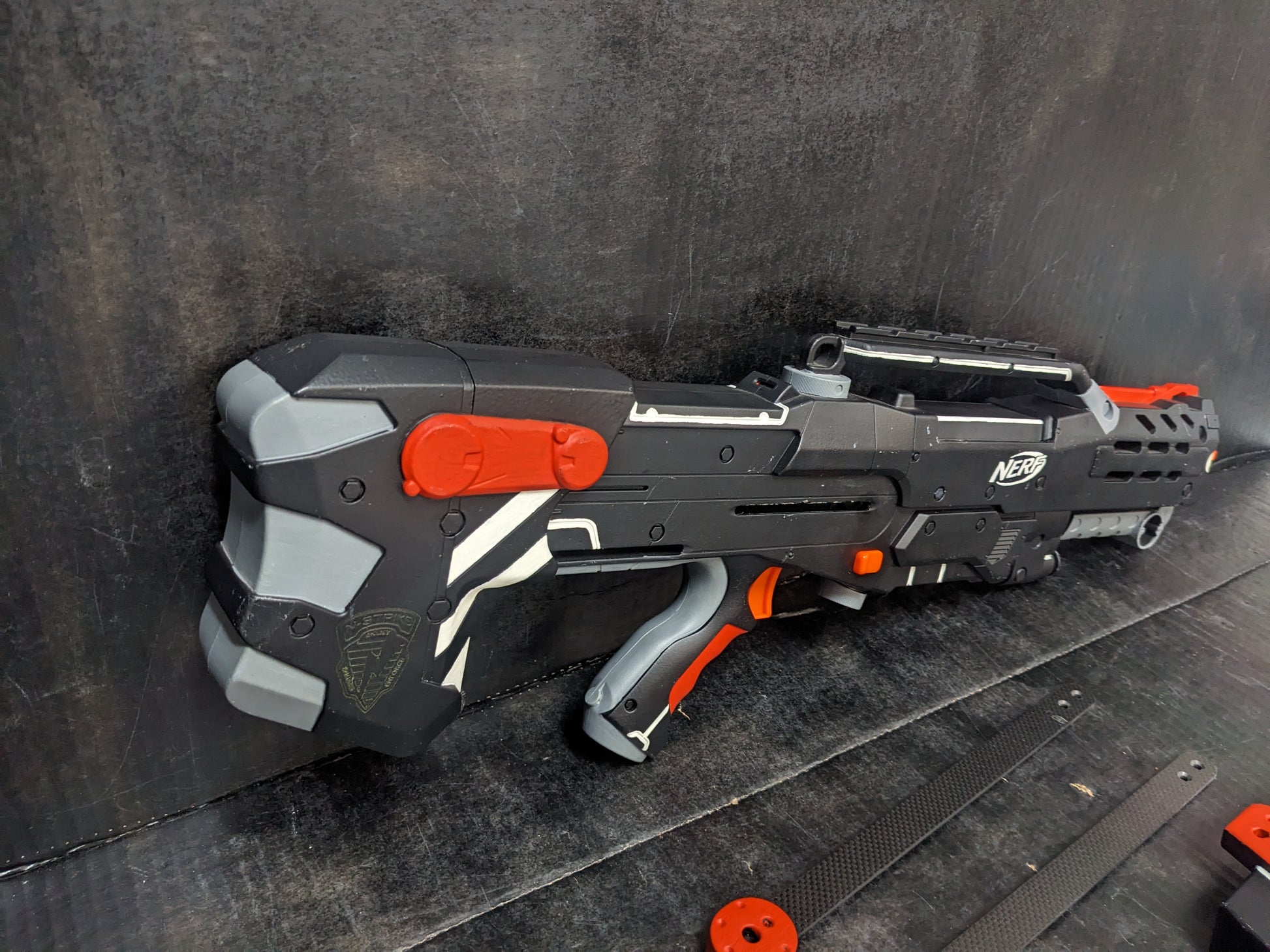 Nerf N-Strike Longshot CS-6 Modified
