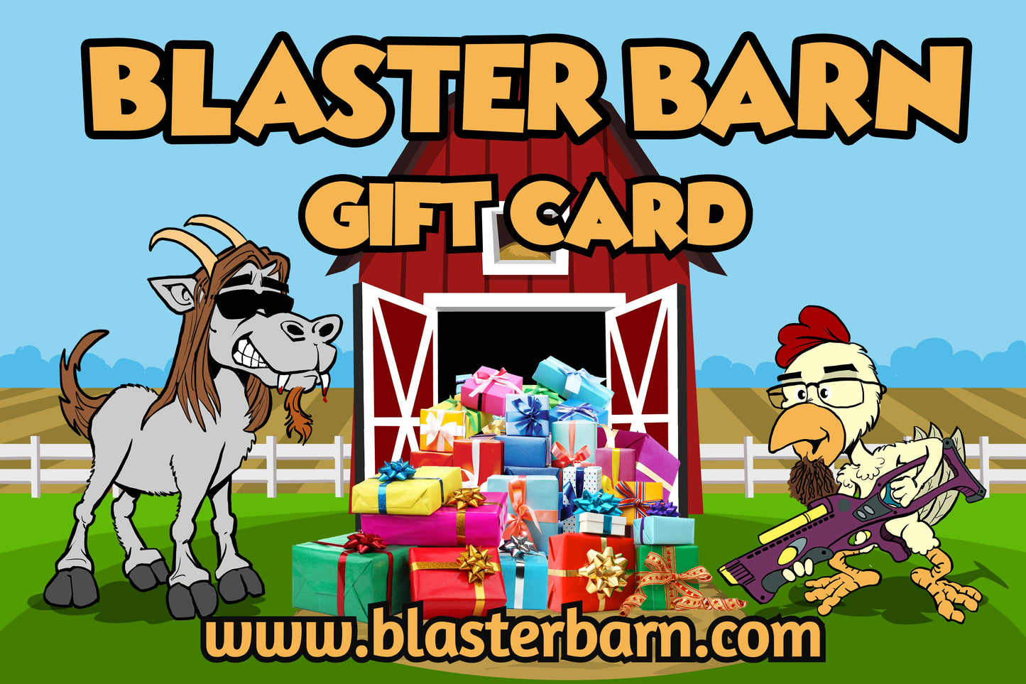 Blaster Barn Gift Card