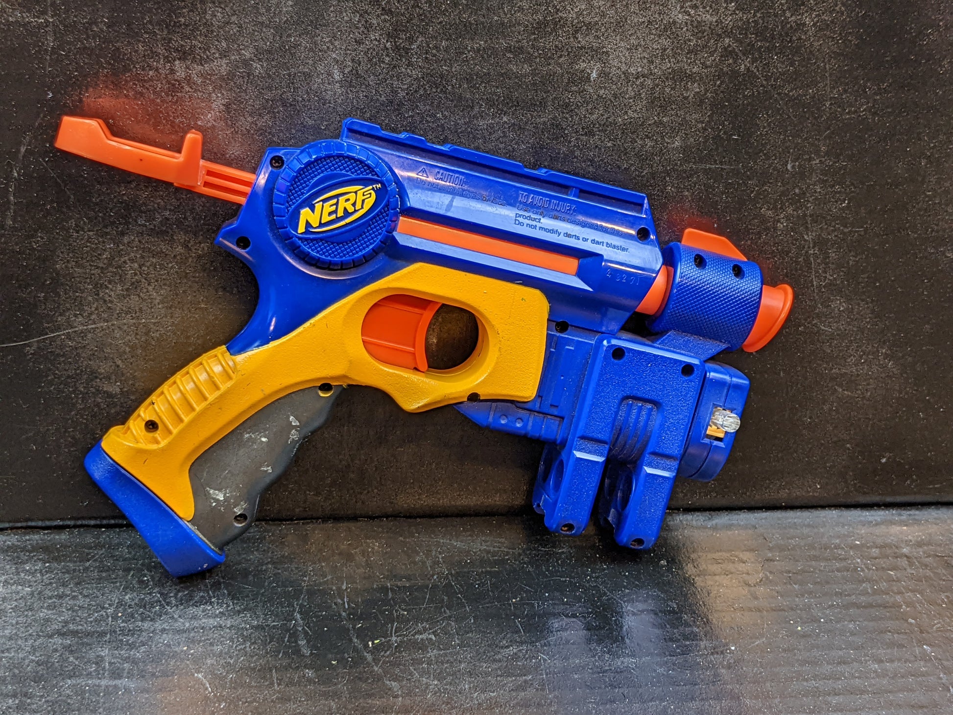 Nerf - Nite Finder - Pull-Back Action Dart Gun With Laser Sight