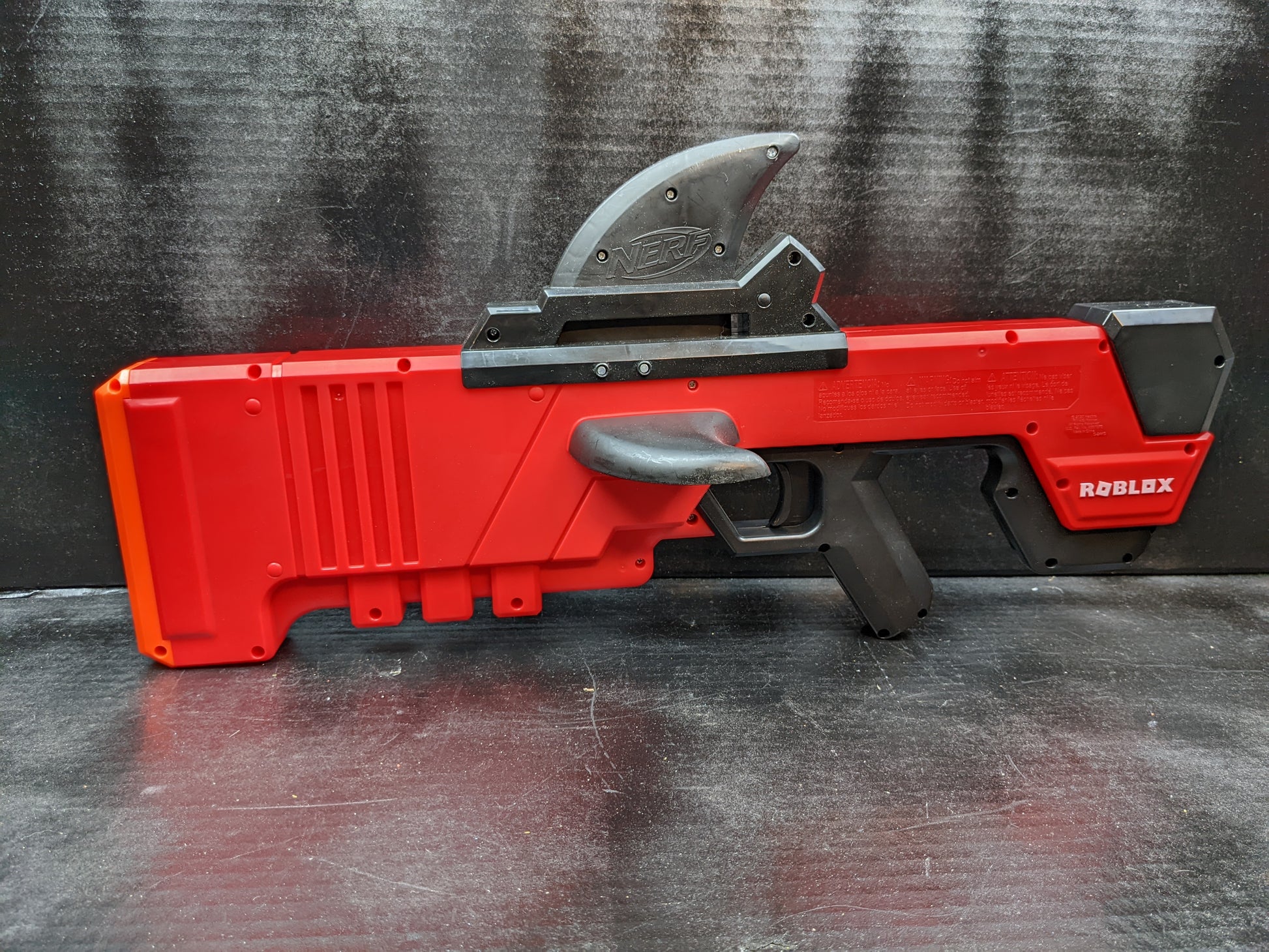 nerf sharkseeker mm2 red new roblox gun toy