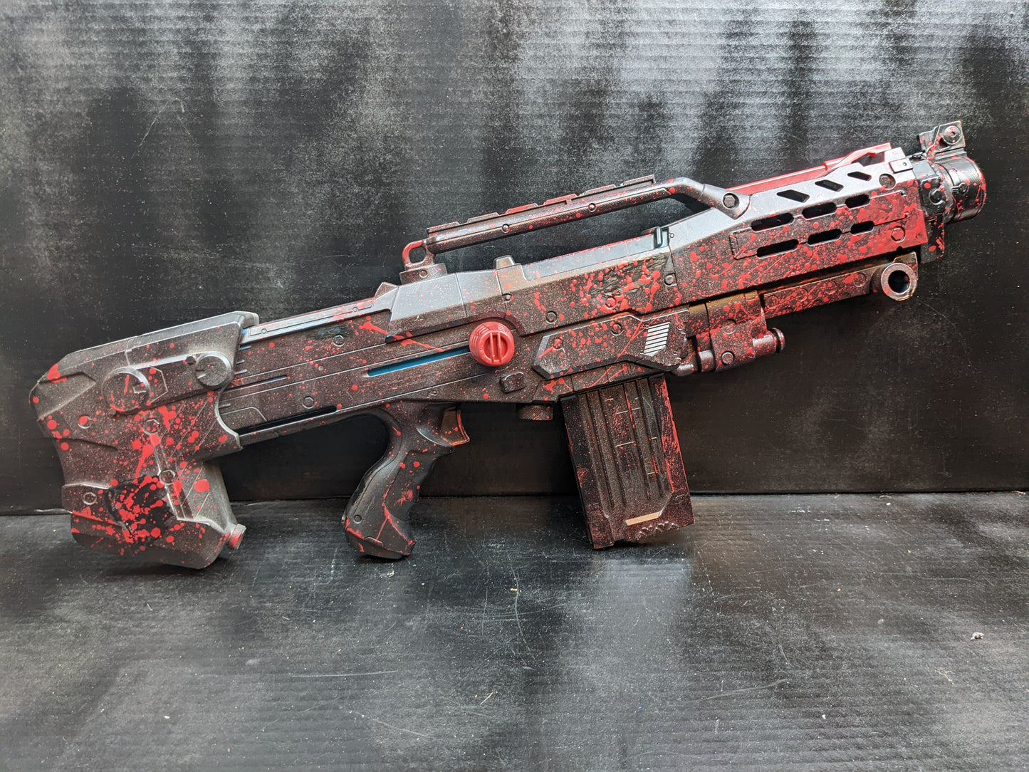 Nerf N-Strike Longshot CS-6 Modified Destiny Red Death