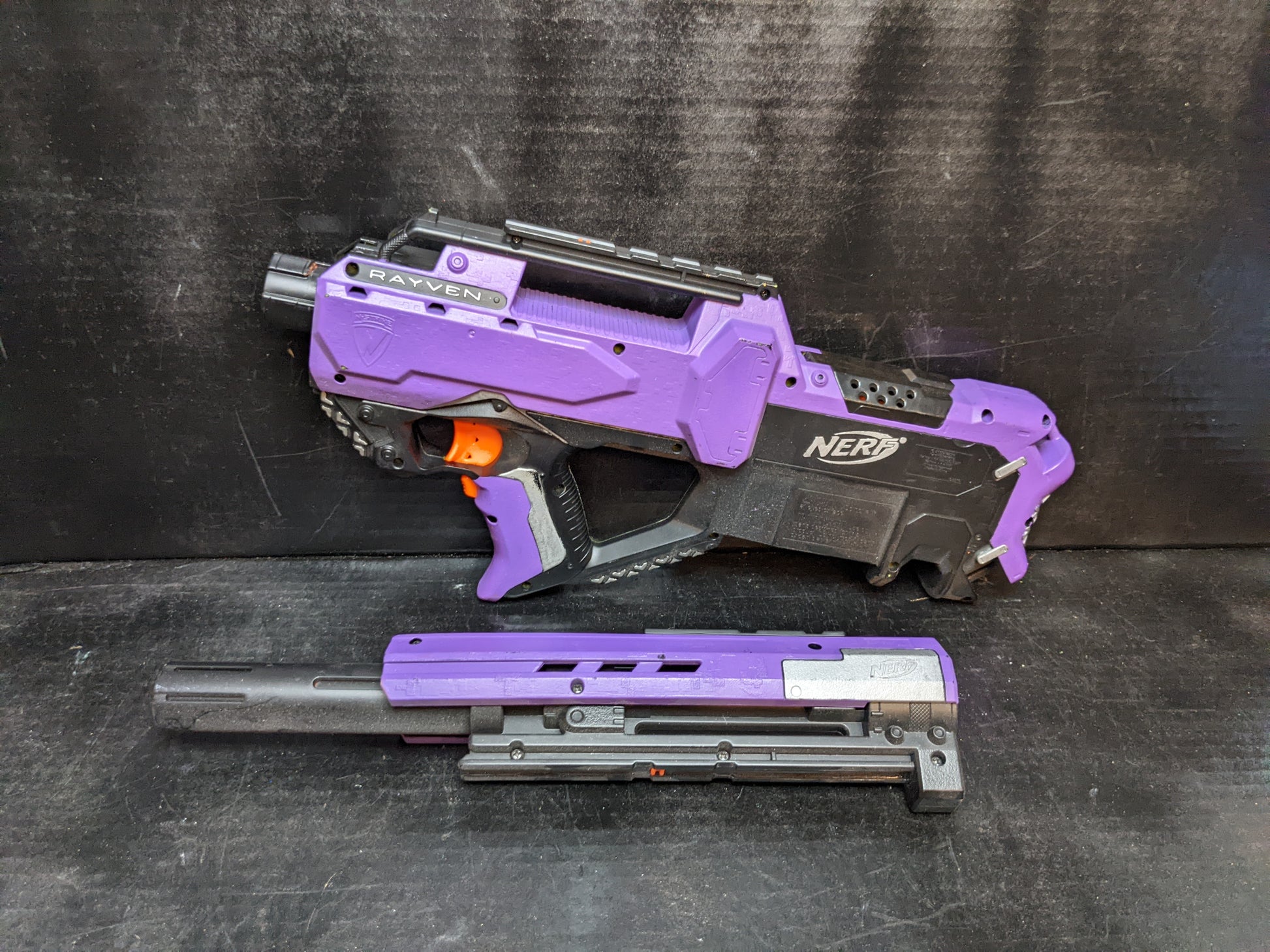 Nerf Rayven Paint Job