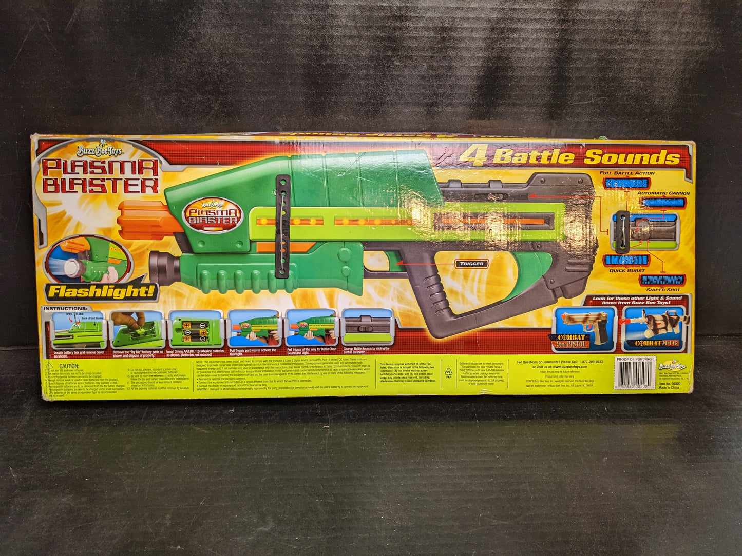 Buzz Bee Plasma Blaster NIB