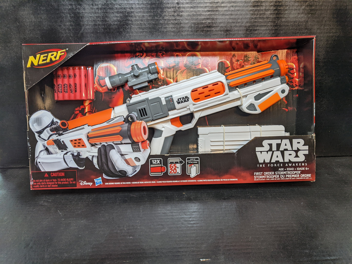 Nerf Star Wars First Order Stormtrooper Blaster The Force Awakens NIB
