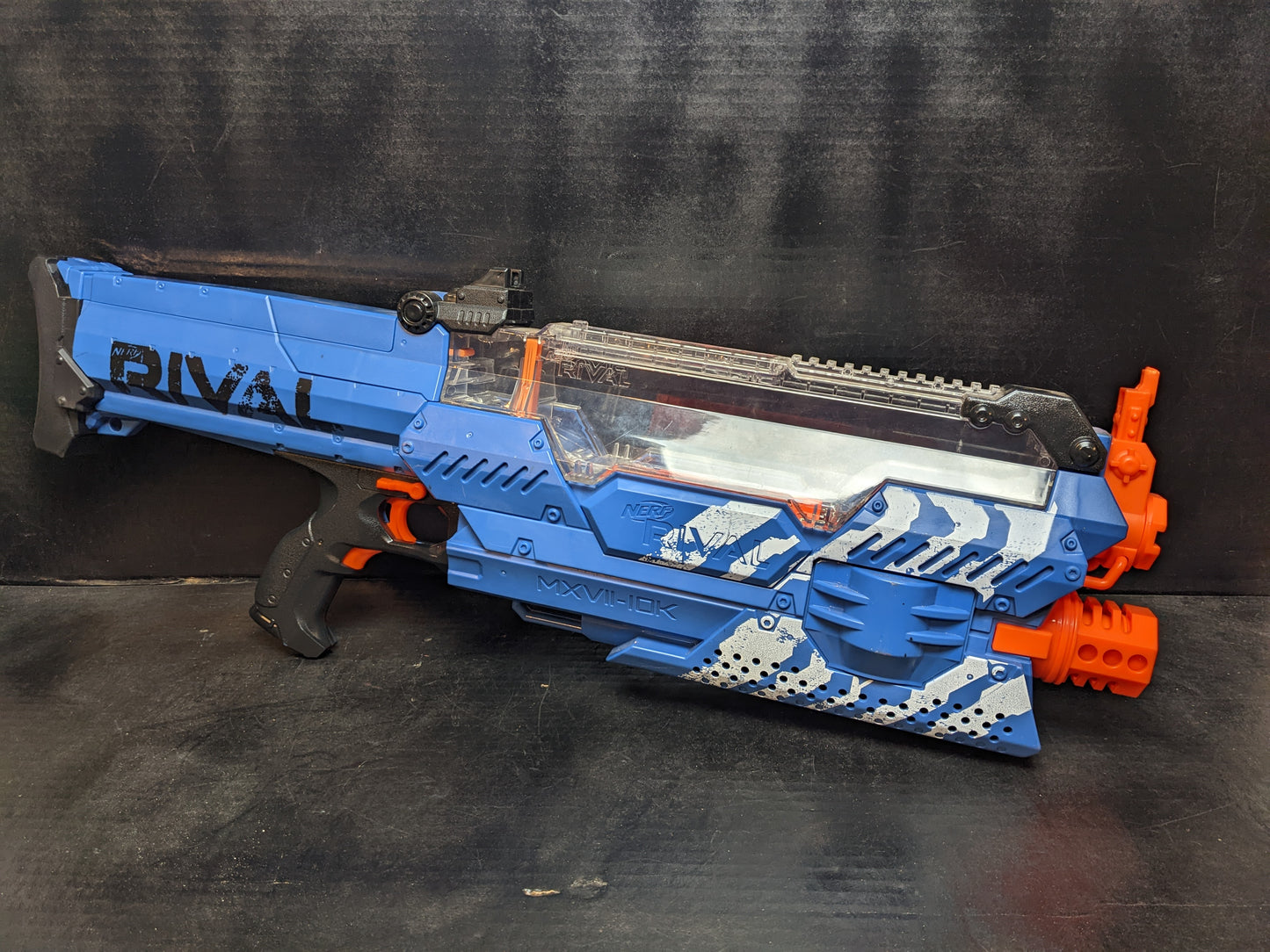 NERF Rival Nemesis MXVII-10K Blaster, Blue ( Exclusive)
